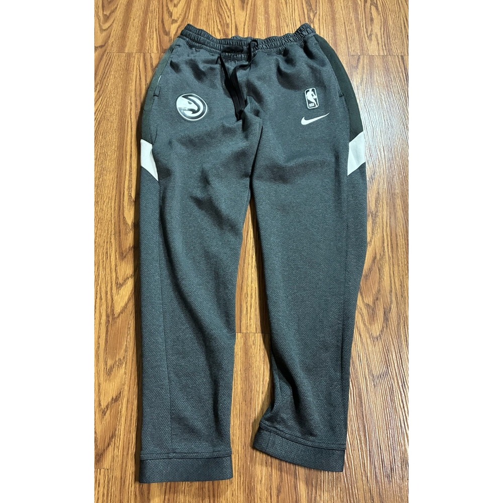 #P10 Men Nike Dri-fit Medium Atlanta Hawks Sweat Pants Joggers NBA